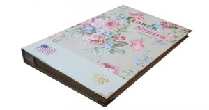 Wallpaper Flower Stripe